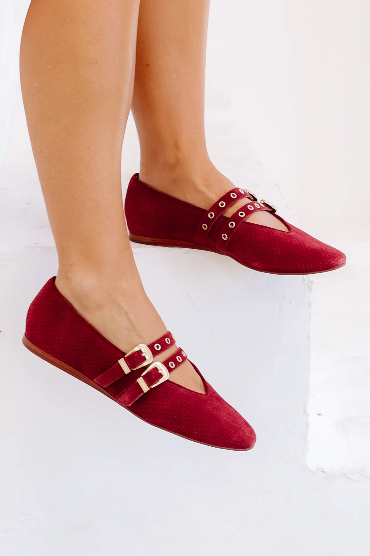SEARS-Grommet Ballet Flats