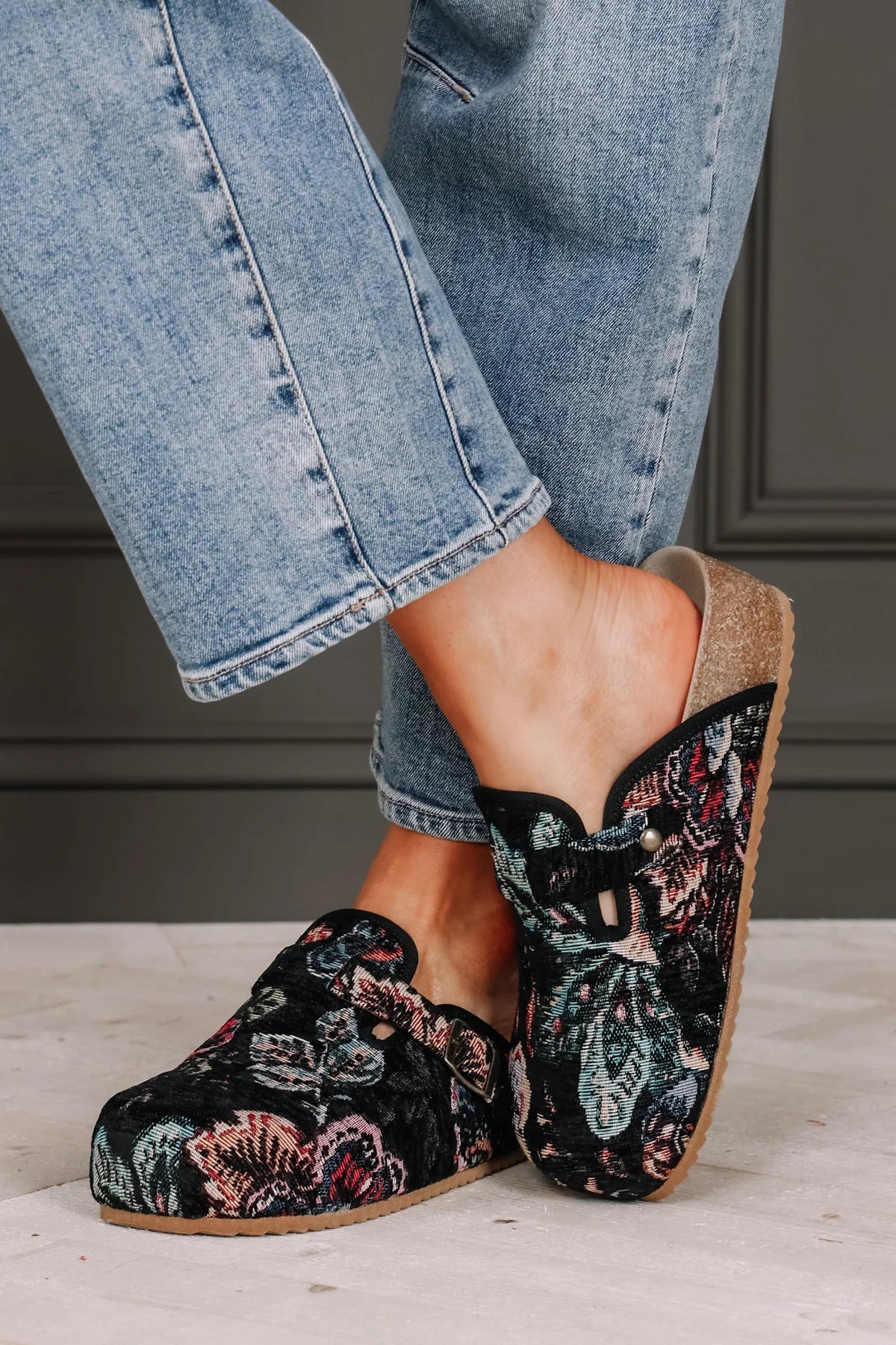 SEARS-Black Clog Shoes